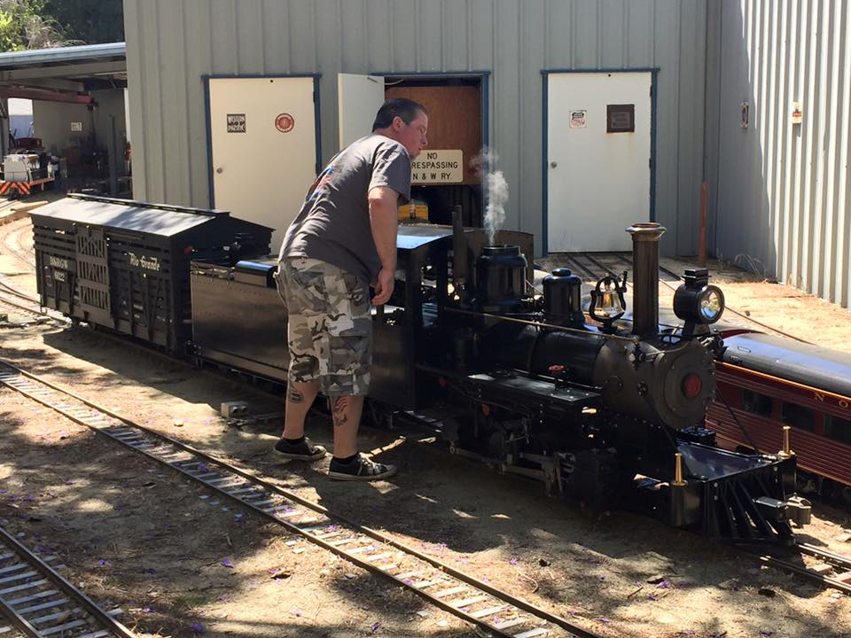 East Valley Lines Model Railroad Pitchers Griffith Park CA.